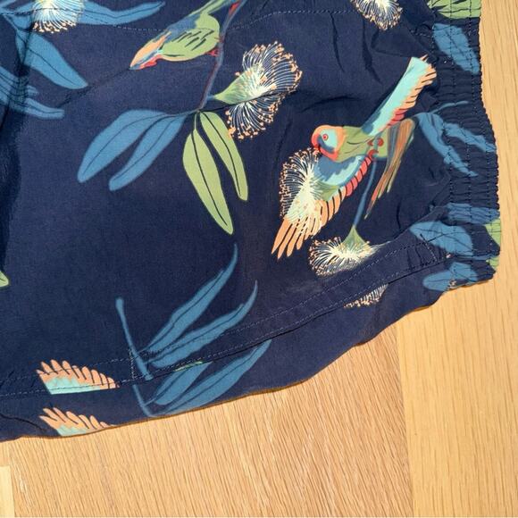 Patagonia Men's Baggies Longs - 7" Parrots Stone Blue Small - Picture 8 of 8